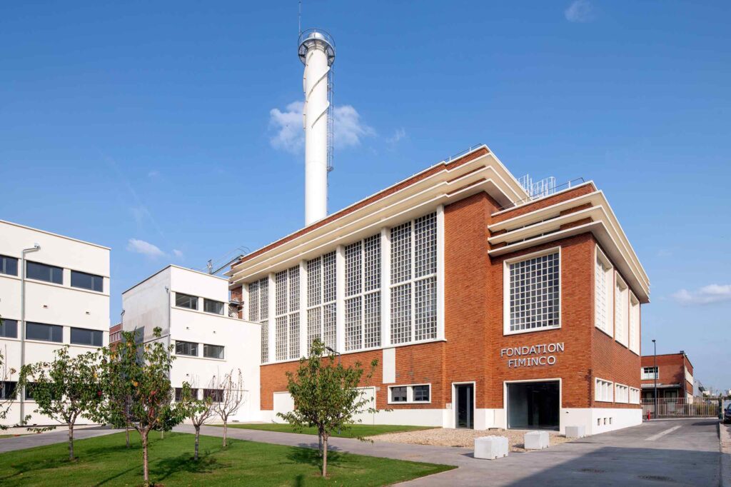 Exterior view of Fondation Fiminco, where Banlieue art is exhibited