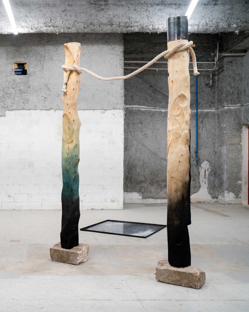 Les Trois Vieilles by Tilhenn Klapper (2023, an example of Banlieue art