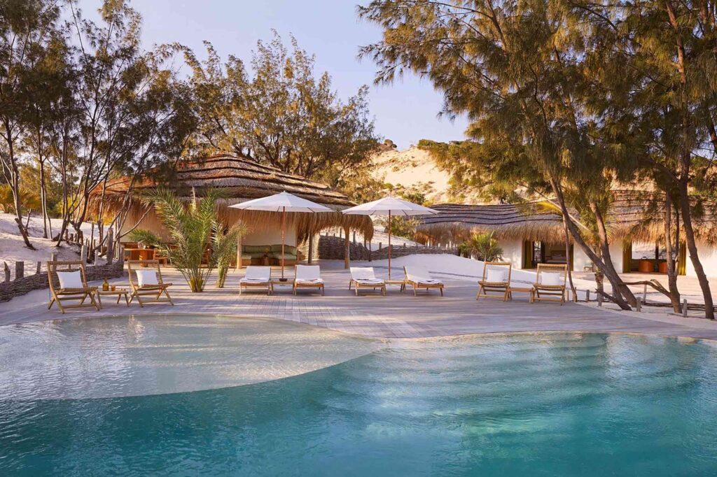 Pool at Kisawa Sanctuary, Benguerra Island, Mozambique
