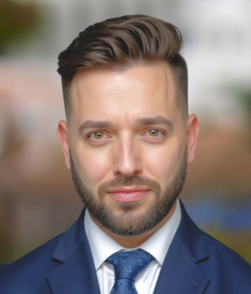 Portrait of Benjamin DiCosta, Vice President Marketing & Communication, Windjammer Landing Resort & Residences