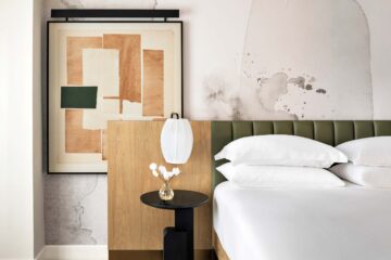 Bedroom at Kimpton Theta New York - Times Square, NYC, USA