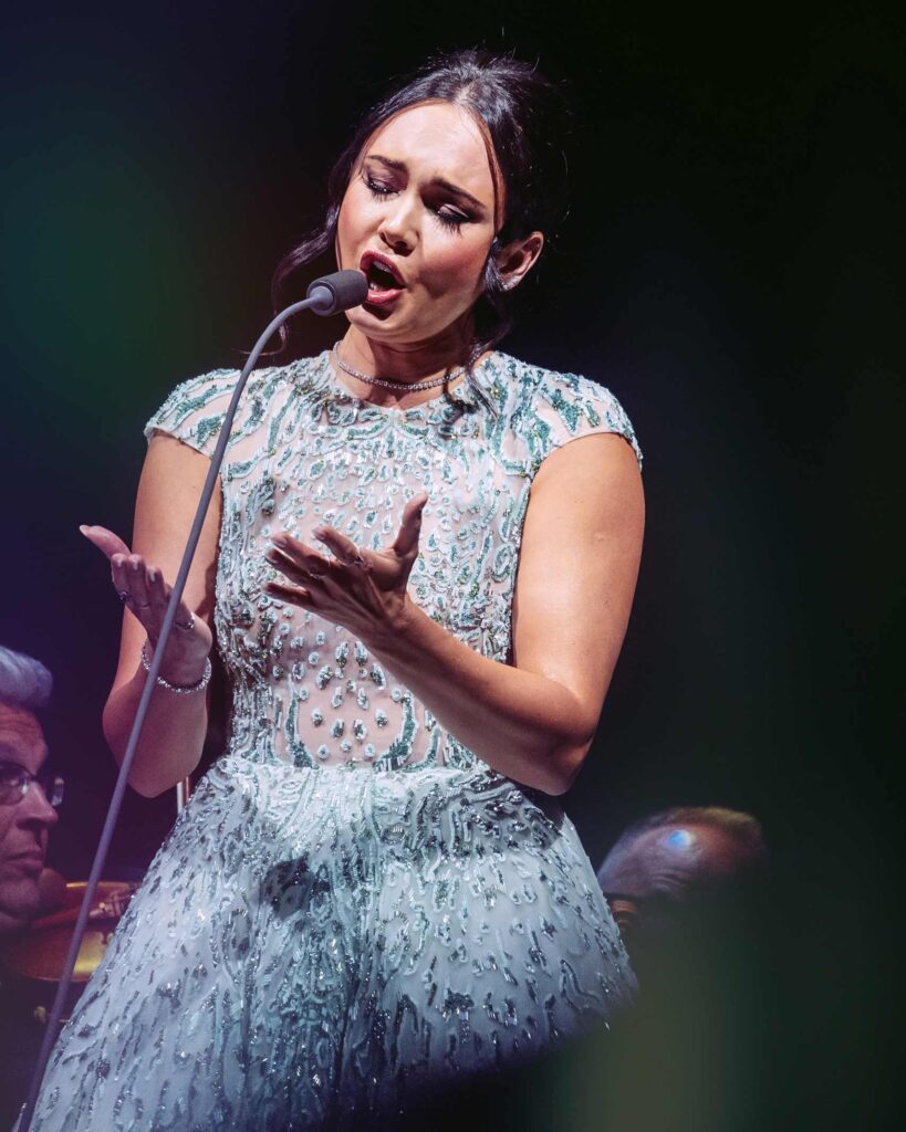 Aida Garifullina at The O2 in London, UK, performing with a L-Acoustics sound system