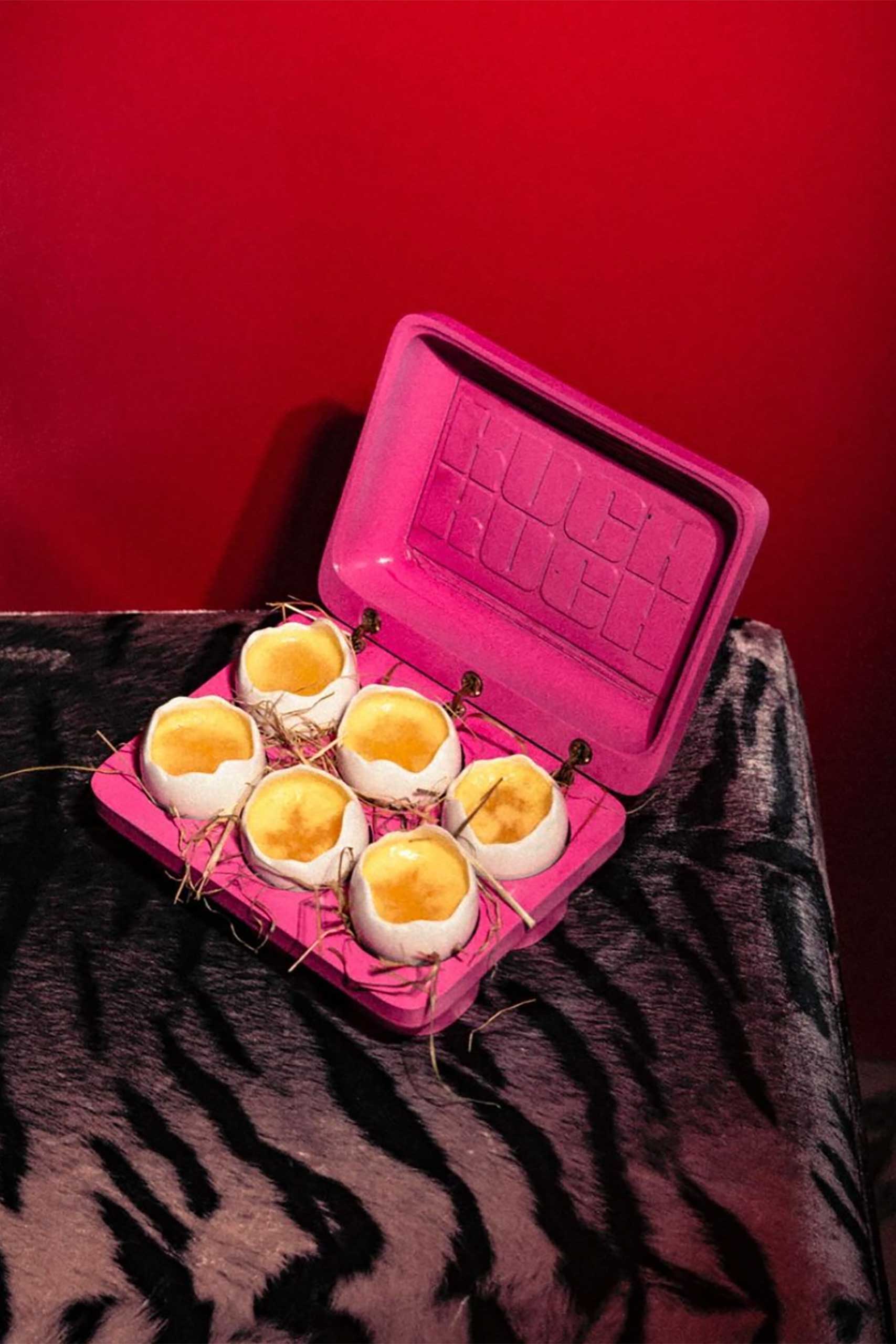 Egg-shaped shooter drinks at Kuch Kuch Malta