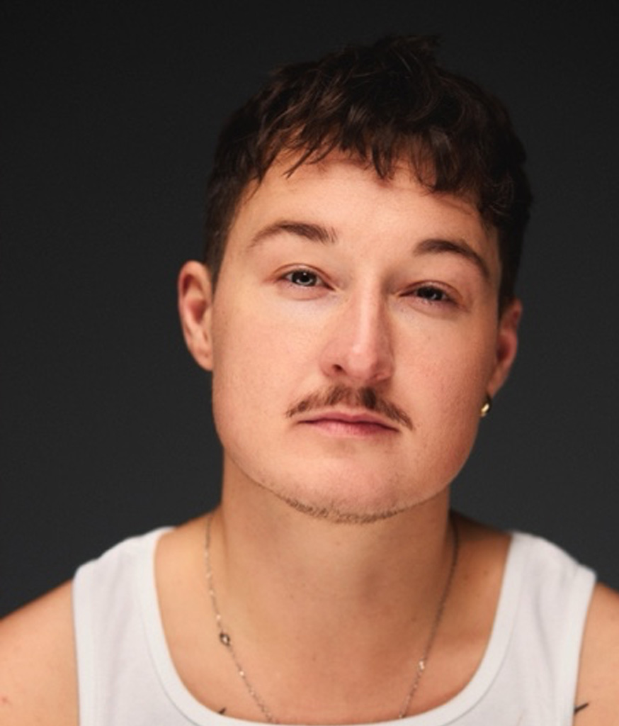 Portrait of Max Siegel, Head Queer, They're Queer