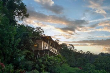 Exterior view of Origins Lodge, Alajuela, Costa Rica