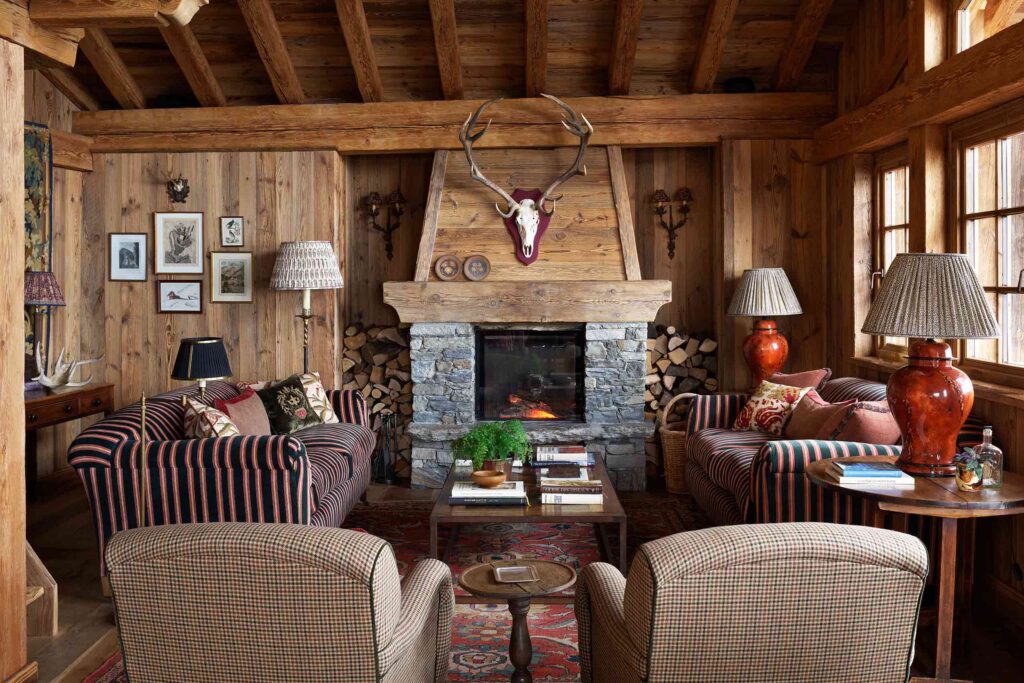 Cosy interiors of Eleven Chalet Hibou in Le Miroir, Sainte-Foy-Tarentaise, Savoie, France