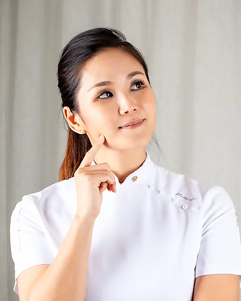 Chef Vicky Lau of Relais & Chateaux restaurant Tate Dining Room in Hong Kong