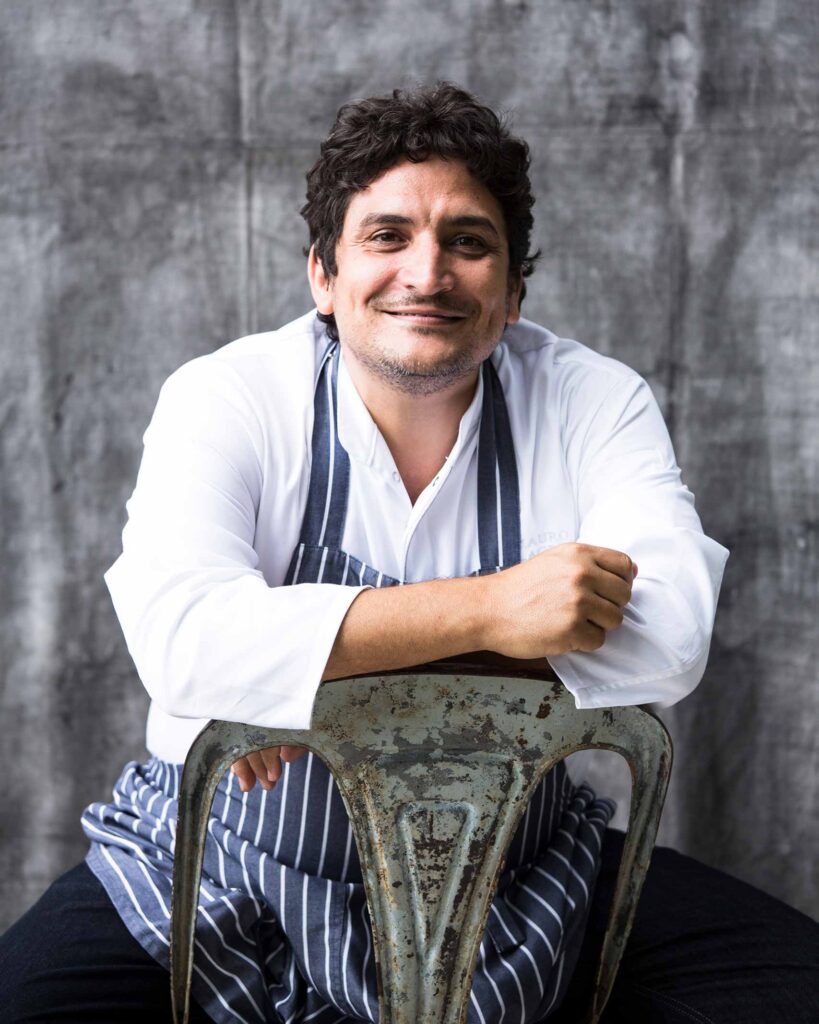 Chef Mauro Colagreco of Relais & Chateaux restaurant Mirazur