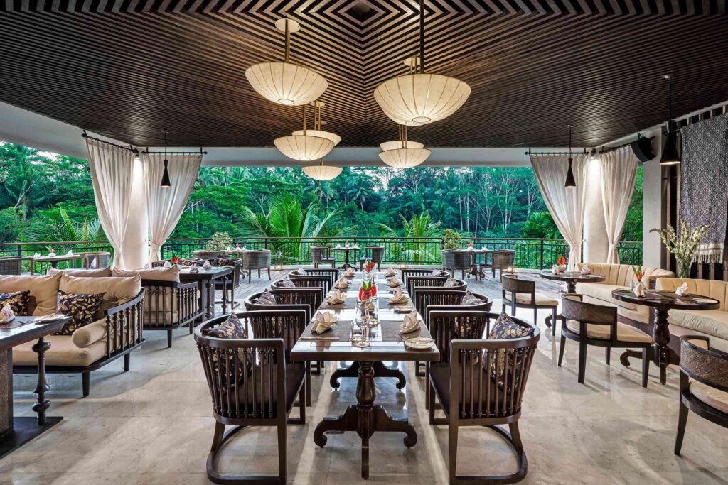 Interiors of Kelusa Restaurant, Bali, Indonesia