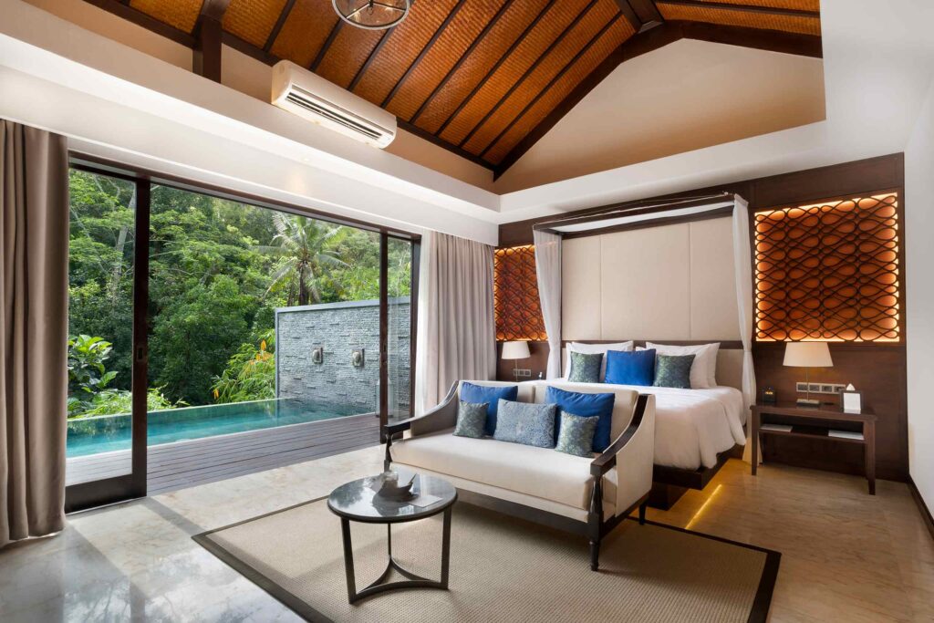 Bedroom at Samsara Ubud, Bali, Indonesia